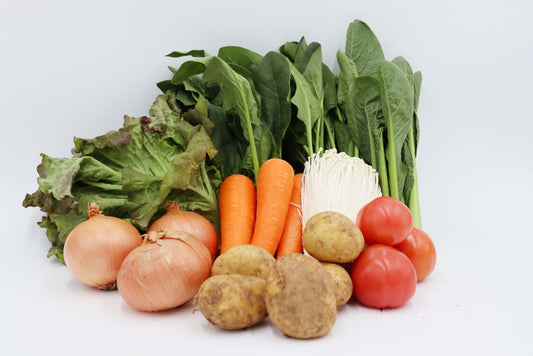 贅沢宝庫セット(島商ップグッズ+島原産新鮮野菜詰め合わせ)